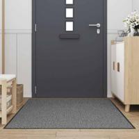 Deurmat 115x200 cm antracietkleurig - thumbnail