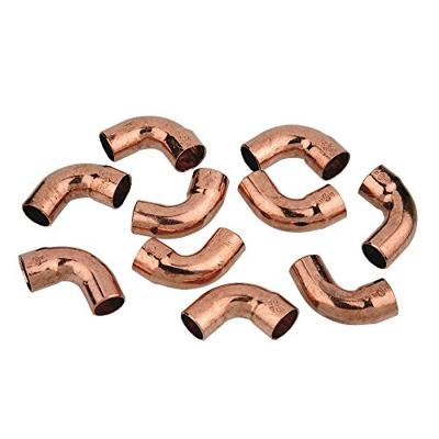 Kirchhoff Koperbocht 90°, blank, 22 mm, 1 socket, (5001a) (10x) - 989029655