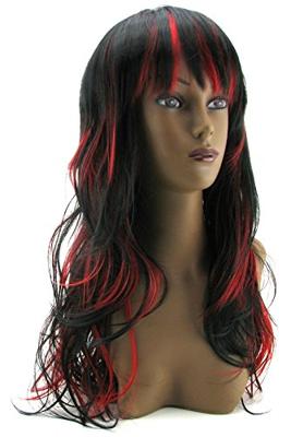 Courtney Pruik - Zwart / Rood
