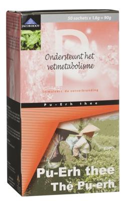Jacob Hooy Pu Erh Theezakjes