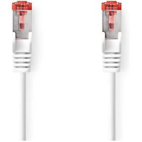Nedis CAT6 Netwerkkabel | RJ45 Male | RJ45 Male | S/FTP | 0.15 m | Binnenshuis | Rond | LSZH | Wit | Doos - CCGB85221WT015