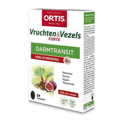 Ortis Vruchten & Vezels Forte Darmtransit Tabletten
