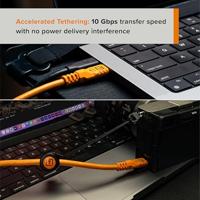 Tether Tools Starter Tethering Kit, Optima 10G, 15&apos; (4.6m), straight black - thumbnail