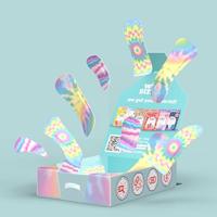 Wild Stripes Pleister Waterproof Rainbow - thumbnail