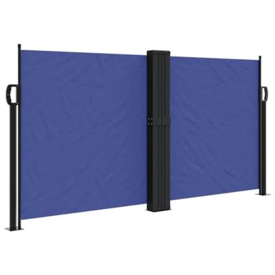 Windscherm uittrekbaar 120x1000 cm blauw Windscherm uittrekbaar 120x1000 cm blauw
