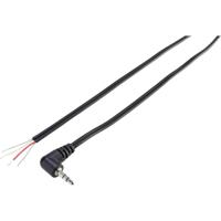 TRU COMPONENTS 93038c443 Jackplug 3,5 mm Jackplug male 3,5 mm - Open kabeleinde Stereo Inhoud: 1 stuk(s) - thumbnail