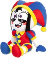 The Amazing Digital Circus pratende Pomni interactieve pluchen knuffel - thumbnail