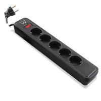 Ewent EW3951 Stekkerdoos 5 Sockets met Schakelaar en Overspanningsbeveiliging - 1,5 meter - thumbnail
