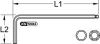 KS Tools 151.2139 Haakse schroevendraaier - thumbnail
