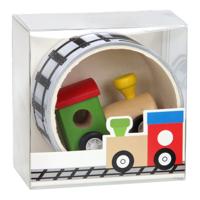 Houten Trein met Wegtape, 8mtr - thumbnail