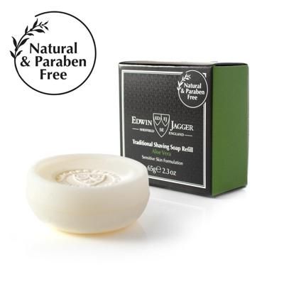 Edwin Jagger Soaps & Creams Aloe Vera Traditional Shaving Soap Refill 65gr