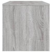 Tv-meubel 120x34x37 cm bewerkt hout grijs sonoma eikenkleurig - thumbnail