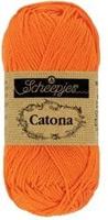Scheepjes Catona 50g - 281 Tangerine - Haakgaren / Breigaren - thumbnail