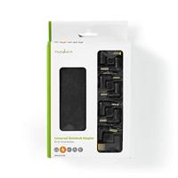 Nedis NBAU6501FBK Notebook-adapter Universeel 8 Connectoren 65 W Uitgang 15 V - 20 V / 4 A (max.) - thumbnail