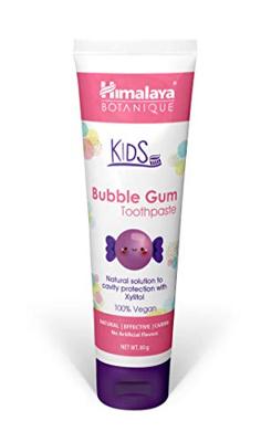 Himalaya Botanique kids tandpasta bubble gum 80 Gram