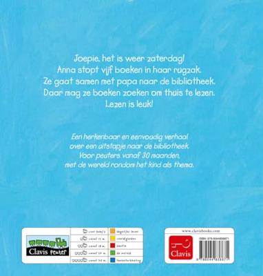 Anna in de bibliotheek