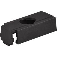 Mat Zwarte Kunststof Afdekking voor 2-Fase Railsysteem - thumbnail