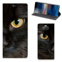 Sony Xperia 10 | Hoesje maken | Zwarte Kat - thumbnail