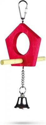 Houten vogelspeeltje Flox 15 cm