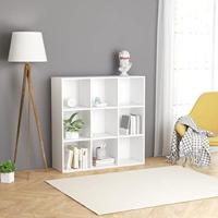 Boekenkast 98x29x97,5 cm bewerkt hout wit - thumbnail