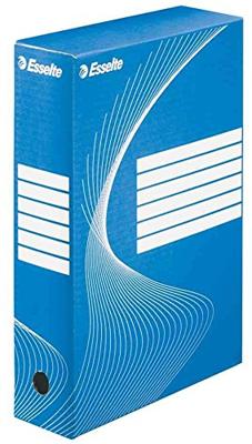 Archiefdoos esselte boxycolor 80mm 352x250mm blauw | 25 stuks Archiefdoos esselte boxycolor 80mm 352x250mm blauw | 25 stuks