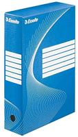 Archiefdoos esselte boxycolor 80mm 352x250mm blauw | 25 stuks - thumbnail