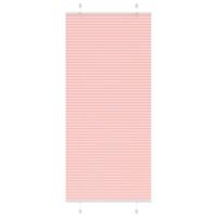 Pliss rolgordijn 90x200 cm stofbreedte 89,4 cm polyester roze - thumbnail