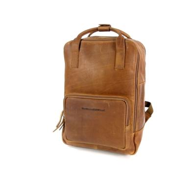 Chesterfield Bags Leren Laptop Rugzak Belford Cognac Chesterfield Bags Leren Laptop Rugzak Belford Cognac