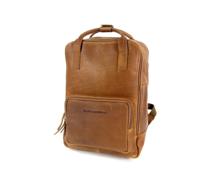 Chesterfield Bags Leren Laptop Rugzak Belford Cognac - thumbnail