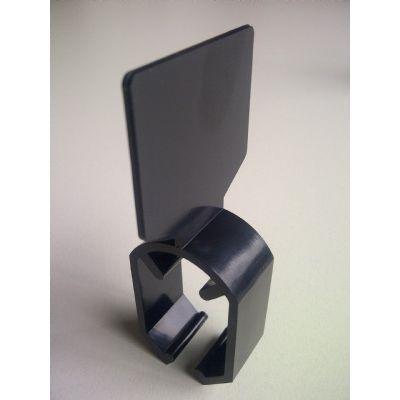 Maataanduider met klem zwart-blanko