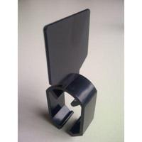 Maataanduider met klem zwart-blanko - thumbnail