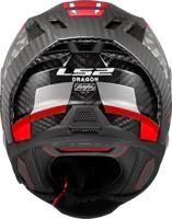 LS2 integraalhelm ff807 dragon trax helmet ff807 dragon trax xxl red/grey - thumbnail