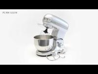 Profi Cook PC-KM 1222 W Keukenmixer 1200 W Zilver - thumbnail