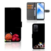 OPPO A16/A16s/A54s | Wallet Case | met Pasjes | Sports - thumbnail