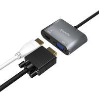 Adapter HDMI naar VGA Aisens A109-0627 Grijs 15 cm - thumbnail