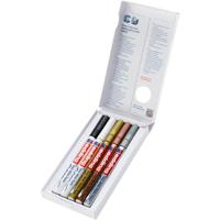 Edding Glanzlackmarker 4-751-5-999 Lakmarker Zwart, Wit, Goud, Zilver, Koper 2 mm, 4 mm - thumbnail