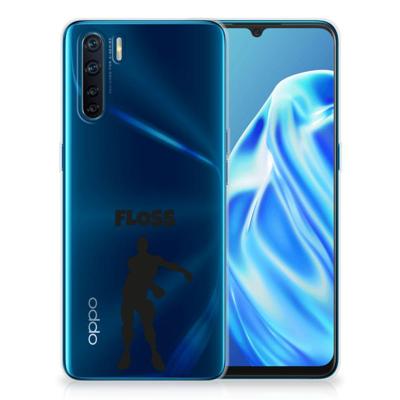 OPPO A91 Telefoonhoesje met Naam Floss OPPO A91 Telefoonhoesje met Naam Floss