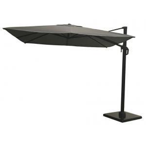 Nesling Coolfit zweefparasol Plus antraciet 3 x 3 meter Nesling Coolfit zweefparasol Plus antraciet 3 x 3 meter
