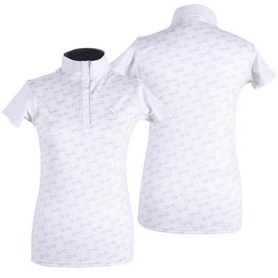 QHP Wedstrijdshirt Emberly wit maat:44