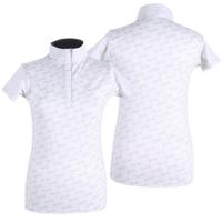 QHP Wedstrijdshirt Emberly wit maat:44 - thumbnail