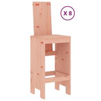 9-delige Tuinset massief douglashout - thumbnail