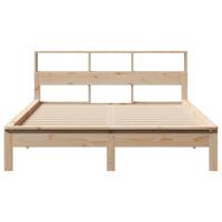 Bedframe zonder matras massief grenenhout 135x190 cm - thumbnail