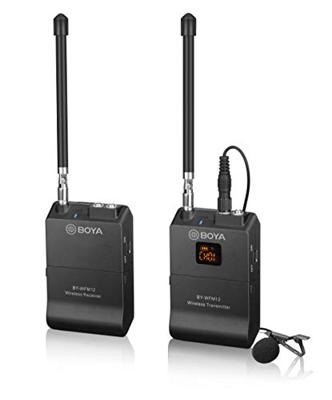 Boya Microfoon Set Draadloos SR-WFM12 VHF