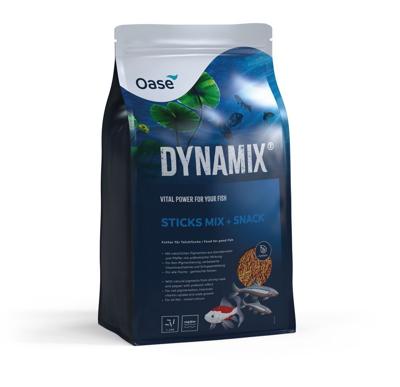 Oase DYNAMIX Sticks Mix + Snack 20L - Vijvervoeding met Garnalen voor Kleur & Vitaliteit Oase DYNAMIX Sticks Mix + Snack 20L - Vijvervoeding met Garnalen voor Kleur & Vitaliteit