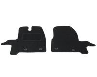 Automatten op maat - zwart stof - Ford Transit Custom vanaf 2013 (voorzijde) - thumbnail