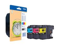 Brother LC-125XL inktcartridge 3 stuk(s) Origineel Cyaan, Magenta, Geel - thumbnail