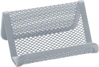 Q-CONNECT visitekaartenhouder 11 x 7,5 x 5 cm metaal zilver - thumbnail