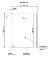 Maul 1945805 Wissellijst (b x h) 30 cm x 40 cm Zilver - thumbnail