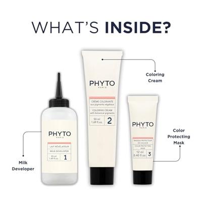 Phytocolor Permanente Haarkleuring 8.3 Goud Lichtblond Intens en Natuurlijke Kleur