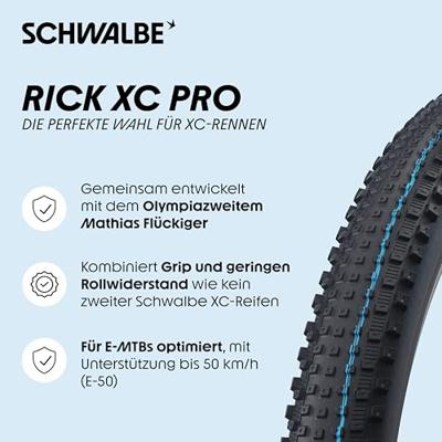 SCHWALBE Rick xc pro - tlr - addix speed - super race - 29x2.25 - transparent sidewall - thumbnail